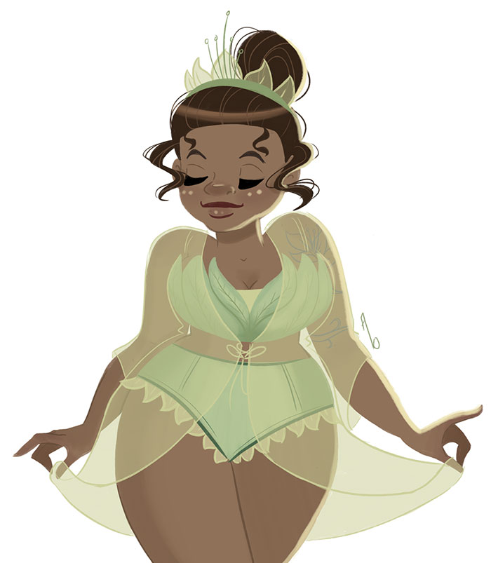 Tiana (foto: AshleighBeeversArt (Etsy.com))