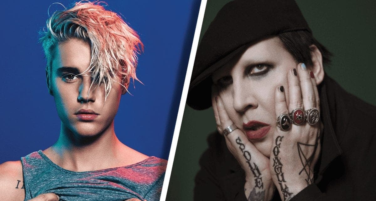 Marilyn Manson žestoko isprozivao Biebsa: ‘On je devojčica i obično đubre’