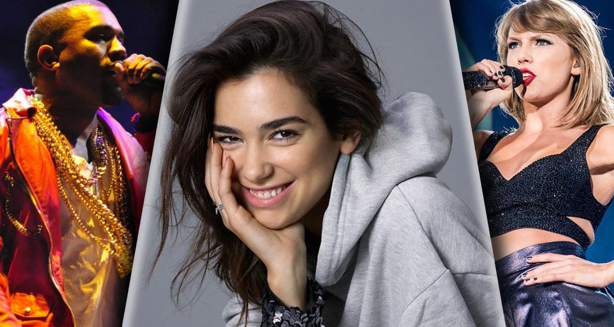 Dua Lipa objašnjava: Evo zbog čega više volim Kanye Westa od Taylor Swift