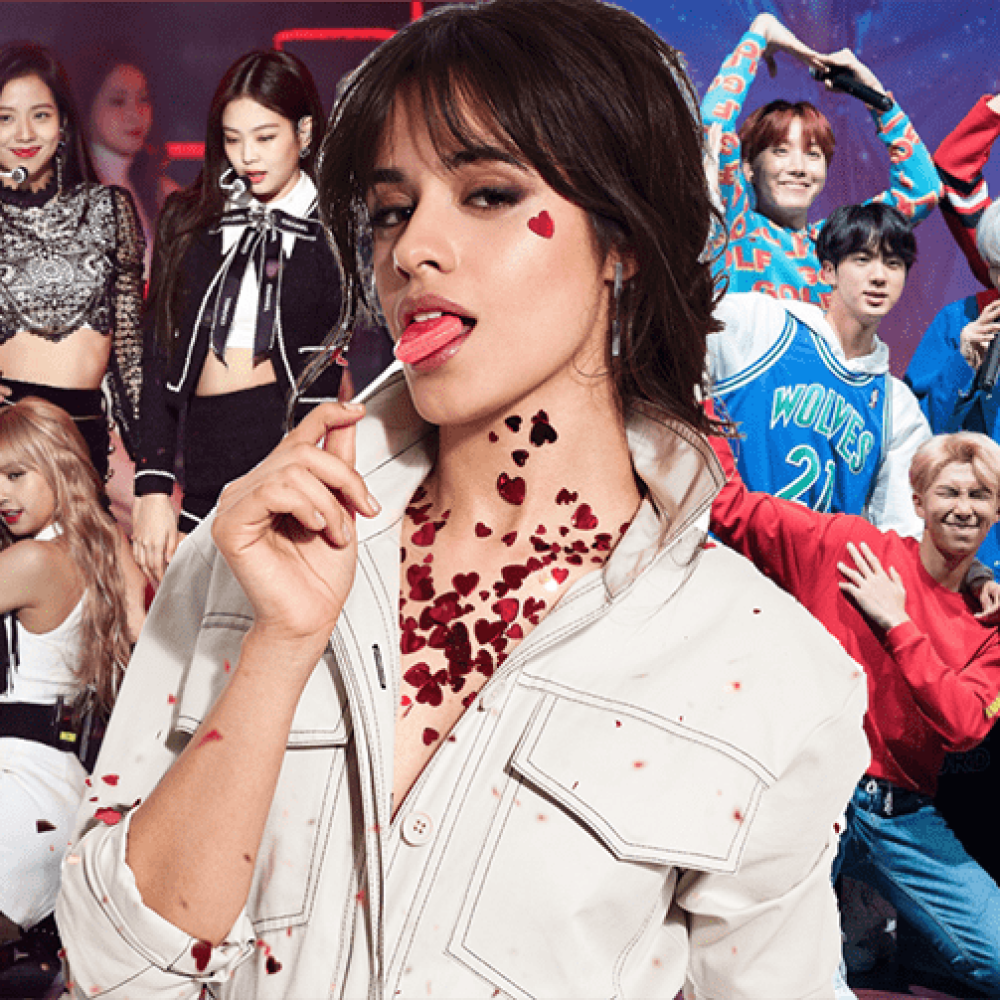 camila cabello blackpink bts